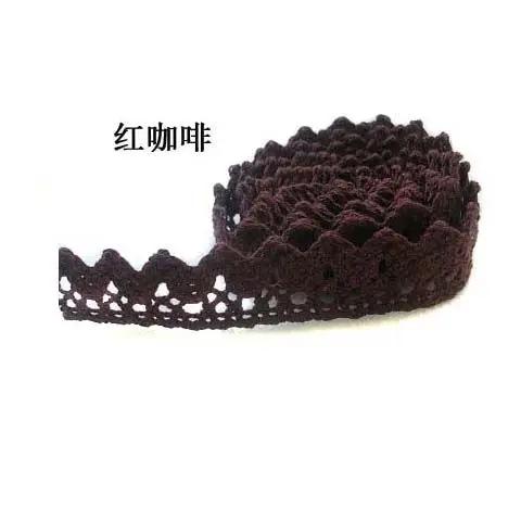 Curtains,tablecloths,sofas,clothing Accessories,all Cotton Handmade,narrow Lace,pure Cotton Accessories,width 1.7CM * 10 Meters