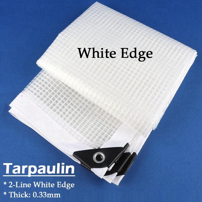 

0.33MM Прозрачный ПЭ Тент Садовый Растения Теплица Сохранение Тепла Сетчатый Водонепроницаемая Ткань Балконные Окна Навес от Дождя Водонепроницаемый Тент 1x1m