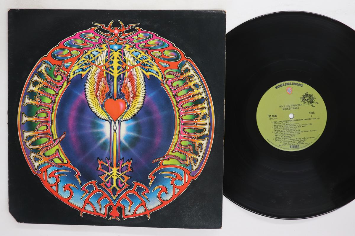 LP Record MICKEY HART Rolling Thunder BS2635 WARNER BROS 1972 US Rock Used