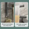 Black Swivel Towel Rack Aluminum Towel Holder Swing Arm Towel Rack  Bathroom Kitchen Laundry Room