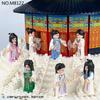 Hanfu-Puppe Kinder zusammengebaute kleine Bausteinspielzeuge China-Elemente Puppenspielzeug für Mädchen