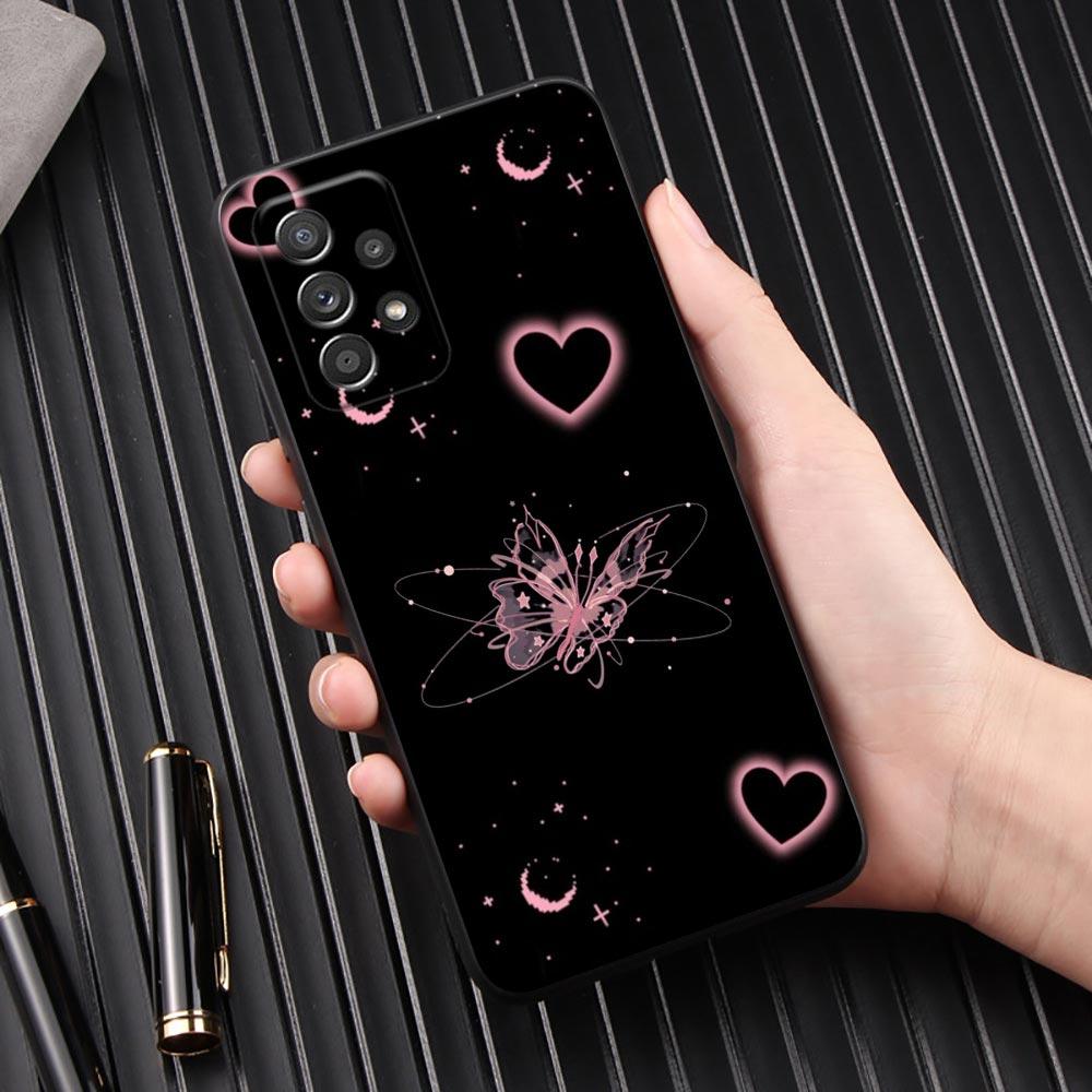 Butterfly Love Beautiful Funda For Samsung Galaxy A56 A55 A36 A26 A16 A54 A52 A72 A35 A34 A25 A21S A14 A06 Case Soft Phone Cover