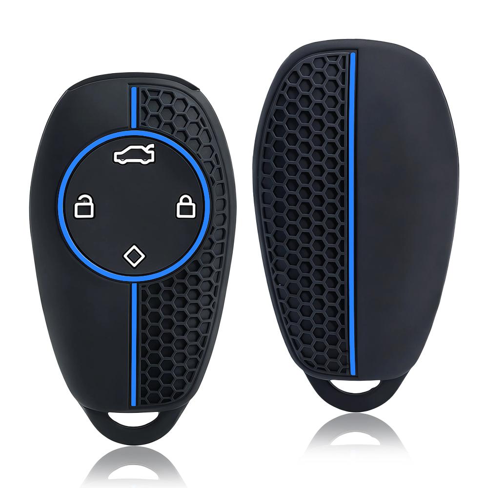 Silicone Remote Car Key Case Holder Key Cover Shell For Leapmotor Zero Run T03 C11 S01 C01 Key Case Accessories