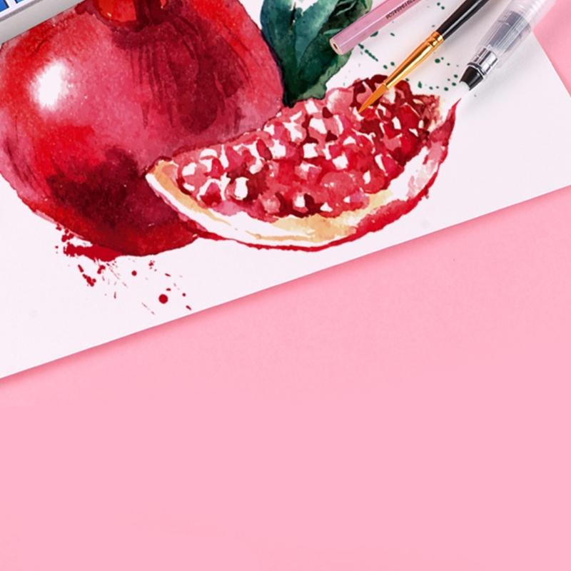 50/72/90/100 Colors Solid Watercolor Paint Set Pearlescent Watercolor Paint Art Painting Supplies for Hobbies Painter
