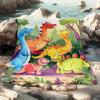 1pc Dinosaur Blanket Printed Thin Blanket.Four Season Blankets Suitable for Sofas,beds,living Rooms,travel,soft and Nap Office Shawl Blanket