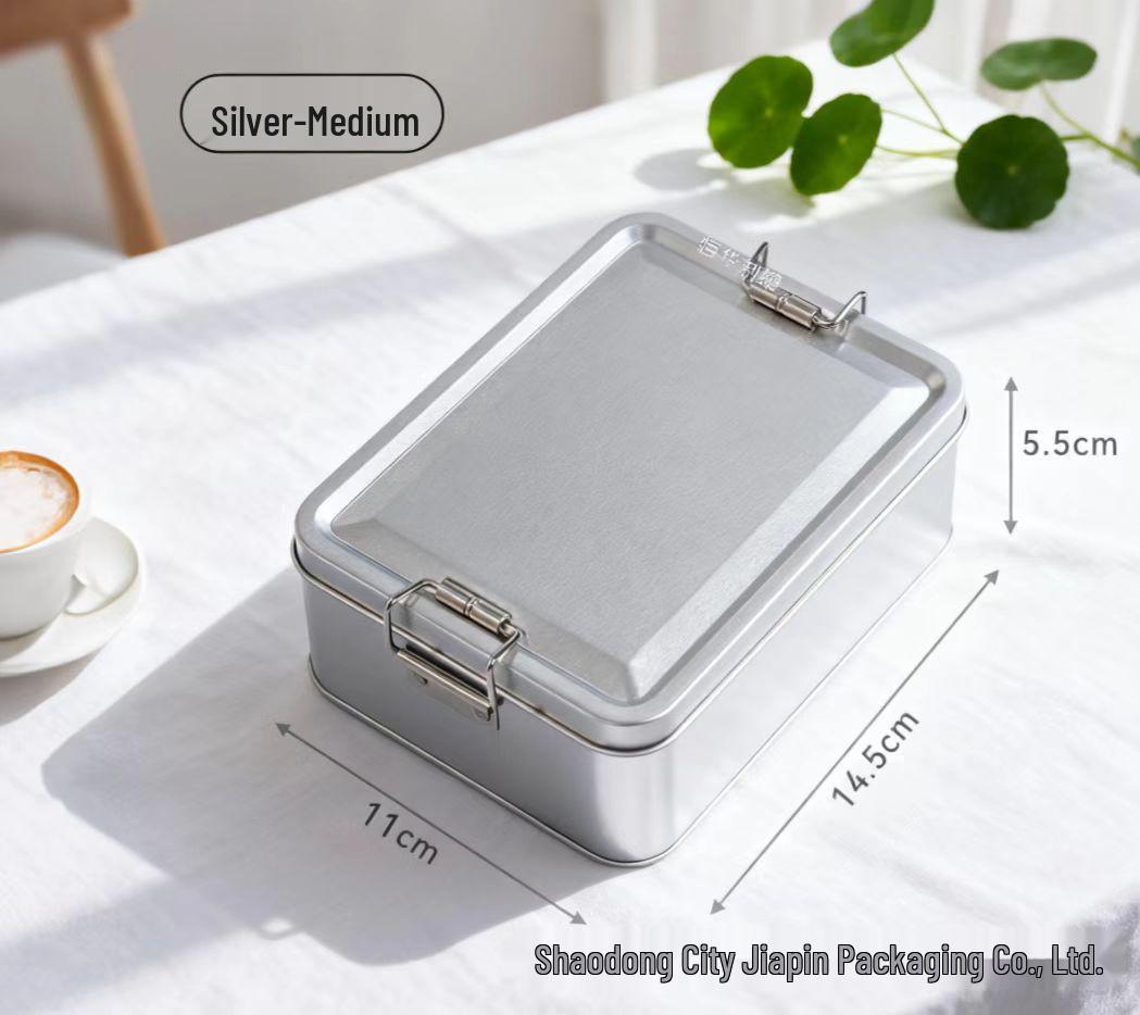 Pineapple Buckle Cake Tin, Wedding Candy & Cookie Gift Box, Tiramisu Packaging, Sealed Tinplate.
