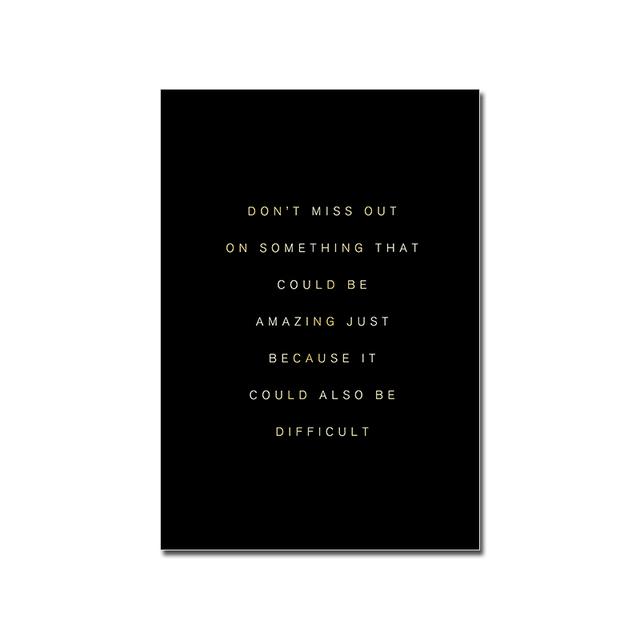 Metal Leaf Texture Poster Gold Monstra Citation Canvas Painting