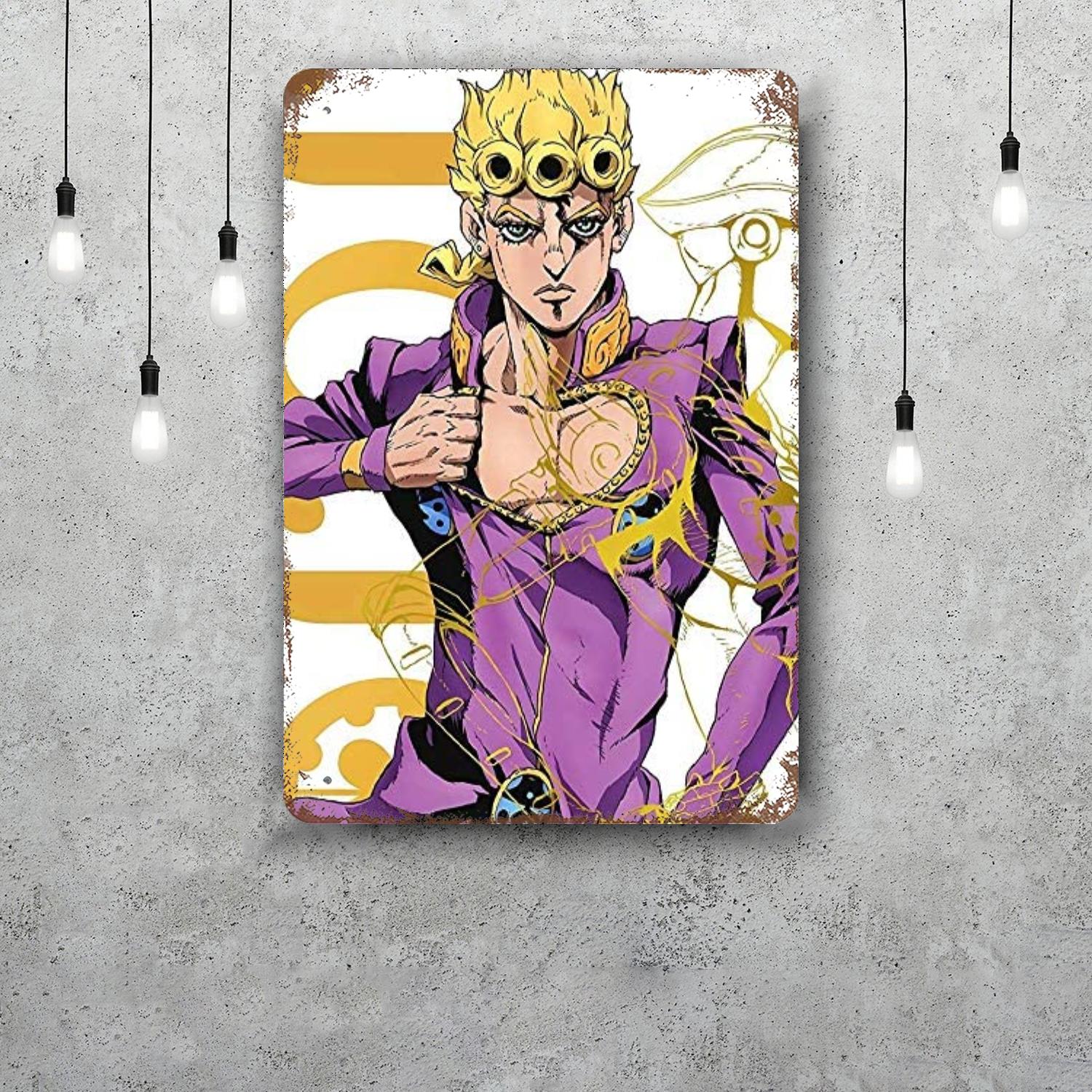 giorno giovanna Decor Vintage Metal Signs Tin Signs Captain Poster Decor for Bar Pub Club Man Cave Wall Decoration 20x30cm（7.8x11.8inch）