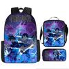 Spell Return Battle School Bag Elementary School Student Animation Backpack Large Capacity Three-piece Set