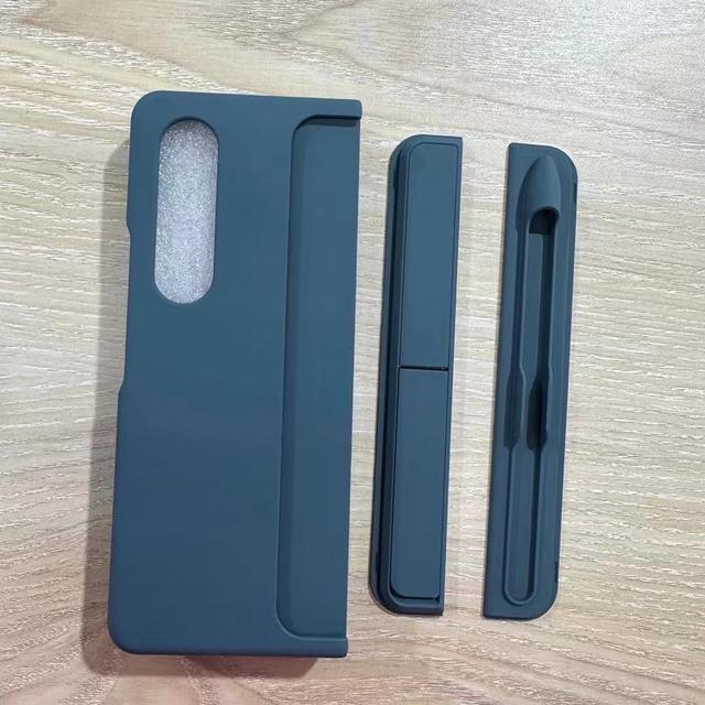 

Невидимый чехол 2 в 1 для Samsung Galaxy Z Fold 4 Fold 3, съемный защитный чехол для держателя ручки Samsung Z Fold 4 светло-зеленый