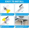 Air Conditioning Drain Pipe Set Leak Resistant Kink-Free Simple Installation Wide Application Universal AC Drain Hose Accessories Kit