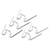 Quick and Simple Installation M Type Headlight Rim Clips for Lucas Set of 5