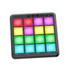 MIDI Controller 16 Key Dynamic RGB Pad BT Wireless MIDI Pad Rechargeable Portable Plug and Play for Music Production