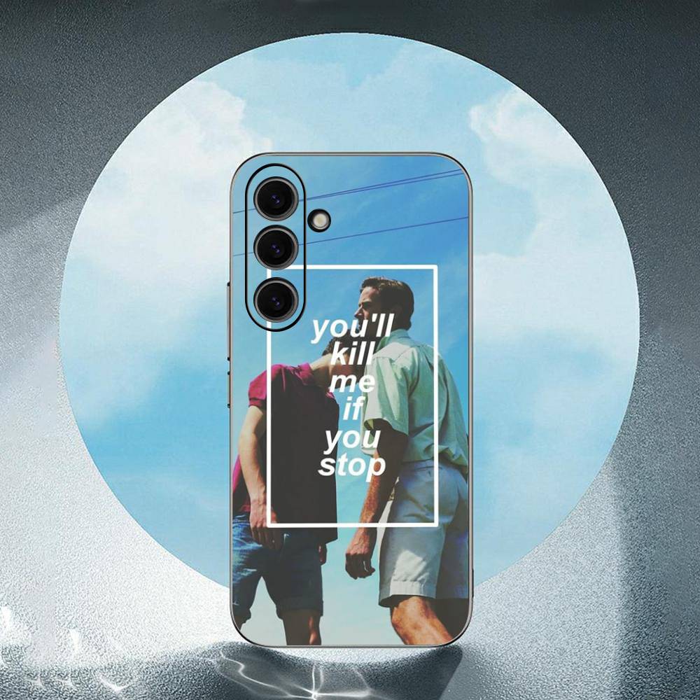 Call Me By Your Name Funda For Samsung Galaxy S23 S24 S25 Ultra S22 Plus S21 Black Soft Case Waterproof Soft Case