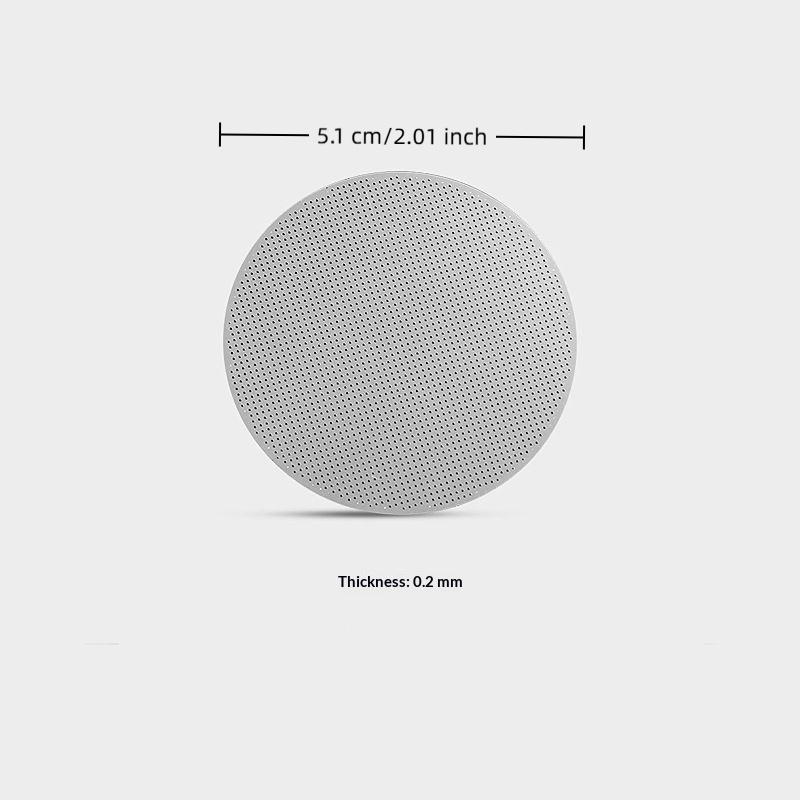 1Pcs 51/58.5Mm Reusable Holder 0.2/0.8Mm Magnetic Espresso Puck Screen Coffee Filter For 51/58Mm Portafilter Barista Accessories