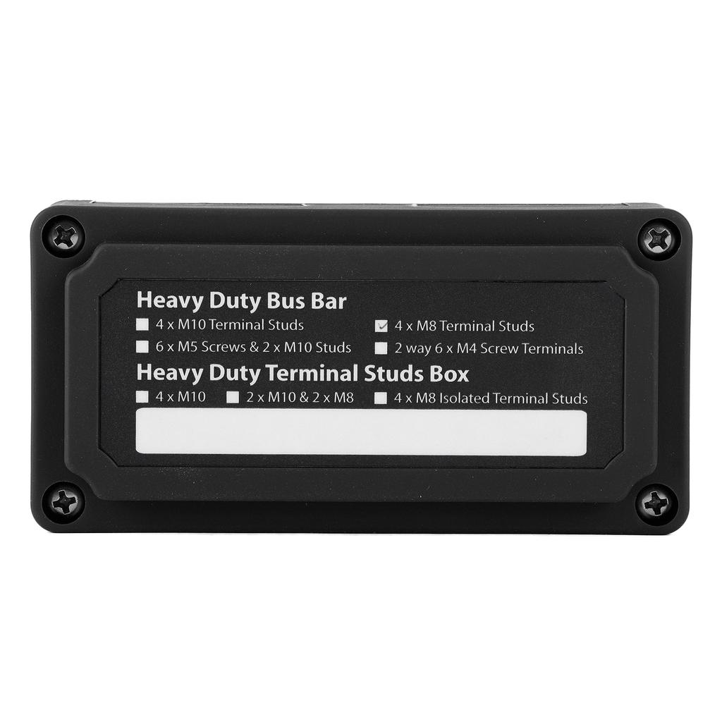 300A Bus Bar Power Distribution Box 48V   4 Studs   for Car Ship Boat RV