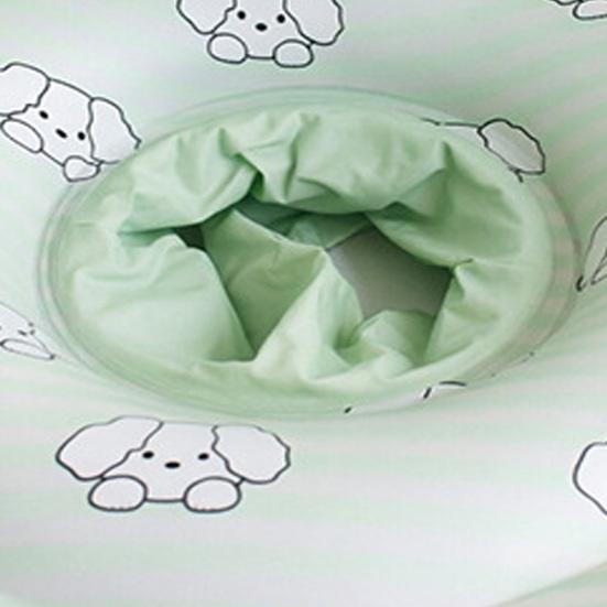 Float Together Baby Seat with Canopy Inflatable Infant Pool Float, Soft Leg Cradles & Headrest Non-Toxic Phthalate-Free PVC