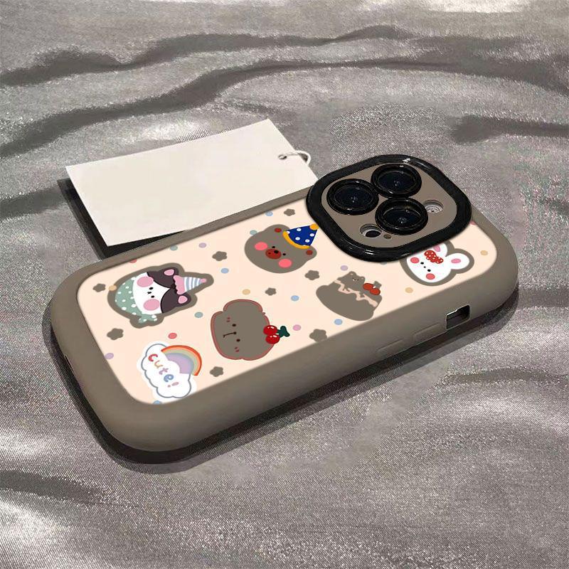 Cute Cake Puppy Suitable for 17 Apple 15 Mobile Phone Case Huawei Mate60oppo Xiaomi 14vivo Honor 10