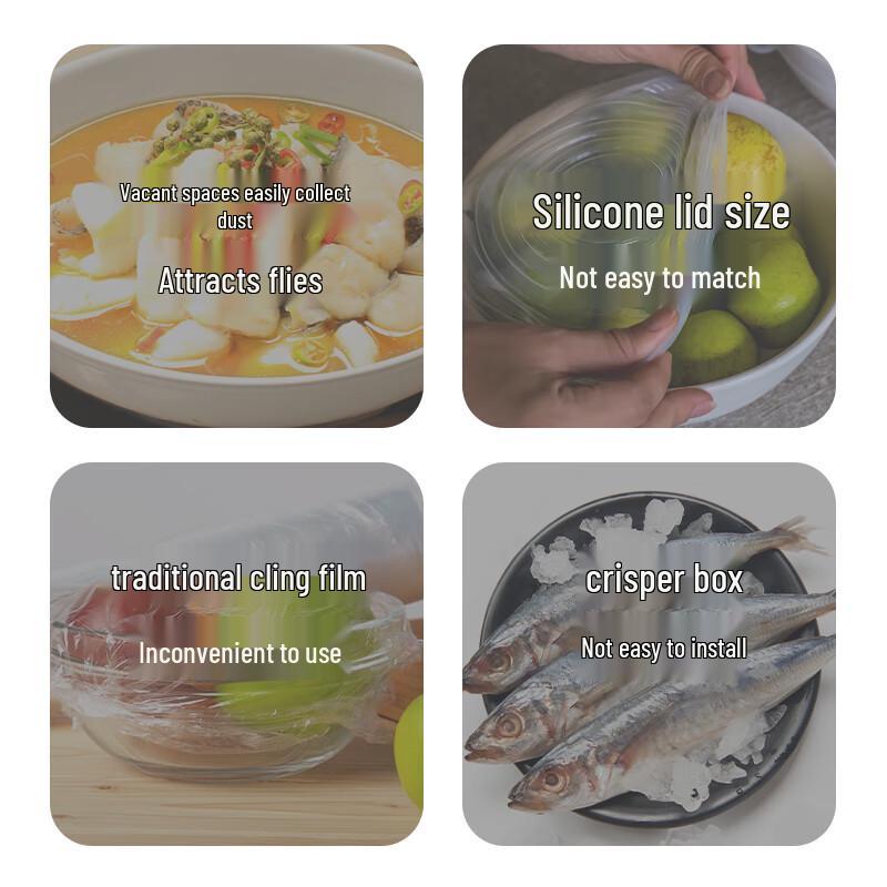 Deli Disposable Food Cling Film Covers