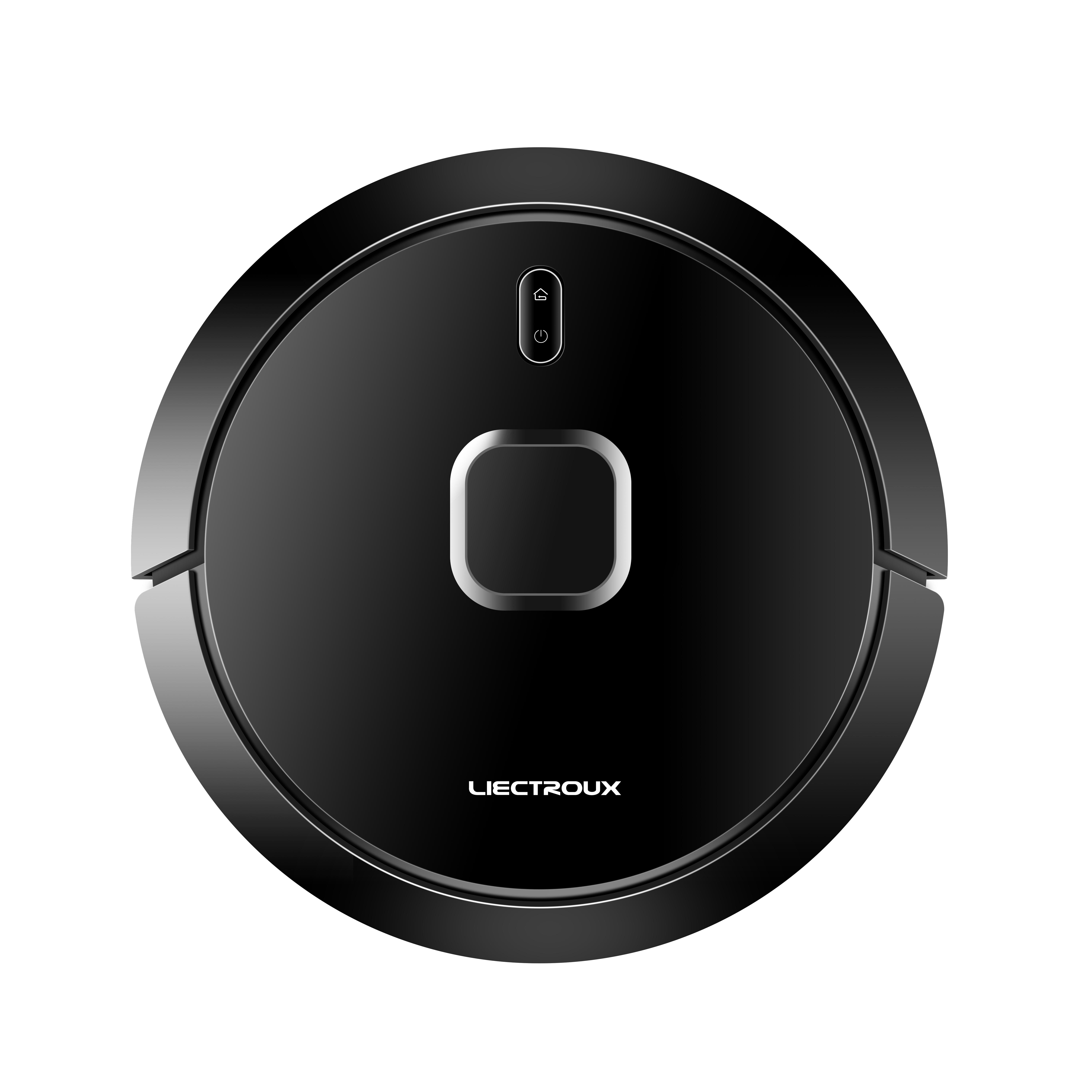 Liectroux G7 Saugroboter Laser-Navigation 5200mAh Akku 6500Pa Saugkraft schwarz