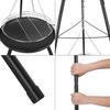 Stativ Outdoor Feuerstelle BBQ Runde Schale Garten Terrasse Extra Großer Grill