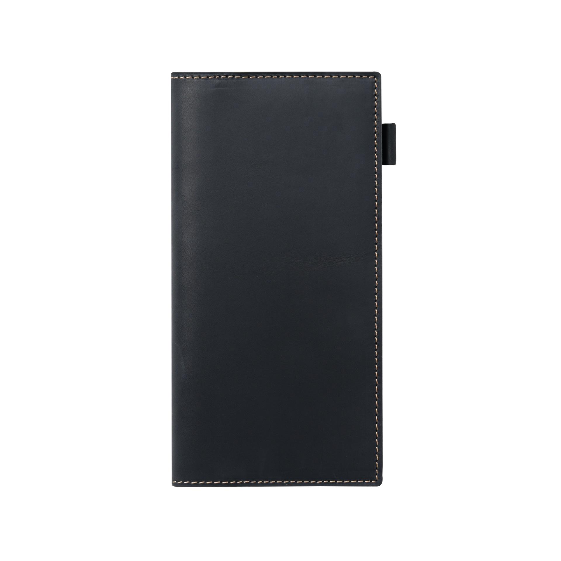 Top-Grain Leather Eco-Friendly Travel Notebook Genuine Leather Agenda Planner Diary Brown Gift Record Book Classroom Business чёрный