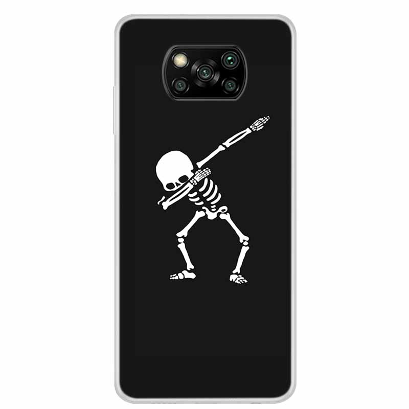 For Poco X3 Pro Case X3 NFC 6.67" Clear Marble Soft TPU Silicone Back Case for Xiaomi Poco X3 NFC Phone Covers Shockproof Fundas
