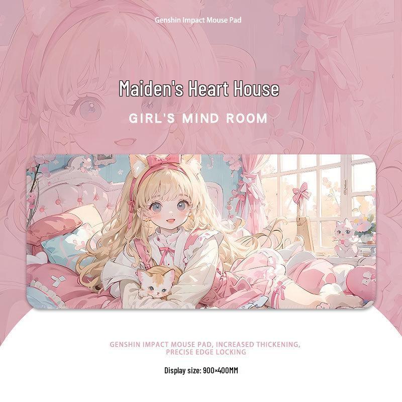 Sailor Moon XL Mouse Pad: Cute, High-Value Office Keyboard Mat Featuring Anime Girls