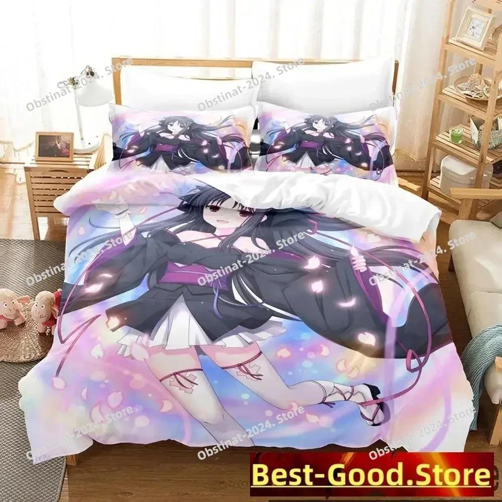 Anime Unbreakable Machine-Doll Printed Bed Set Duvet Cover Pillowcase Bedding Set Bed Linen Sheet Quilt Full Queen King Size