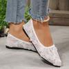 Large-size Low-cut Women's New Flat-bottom Lazy Shoes Devotion