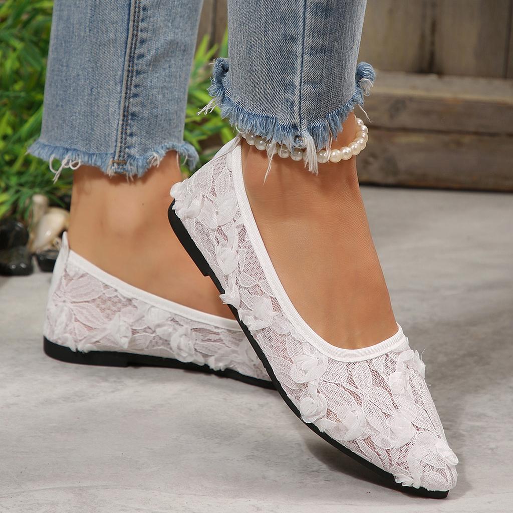 Large-size Low-cut Women's New Flat-bottom Lazy Shoes Devotion