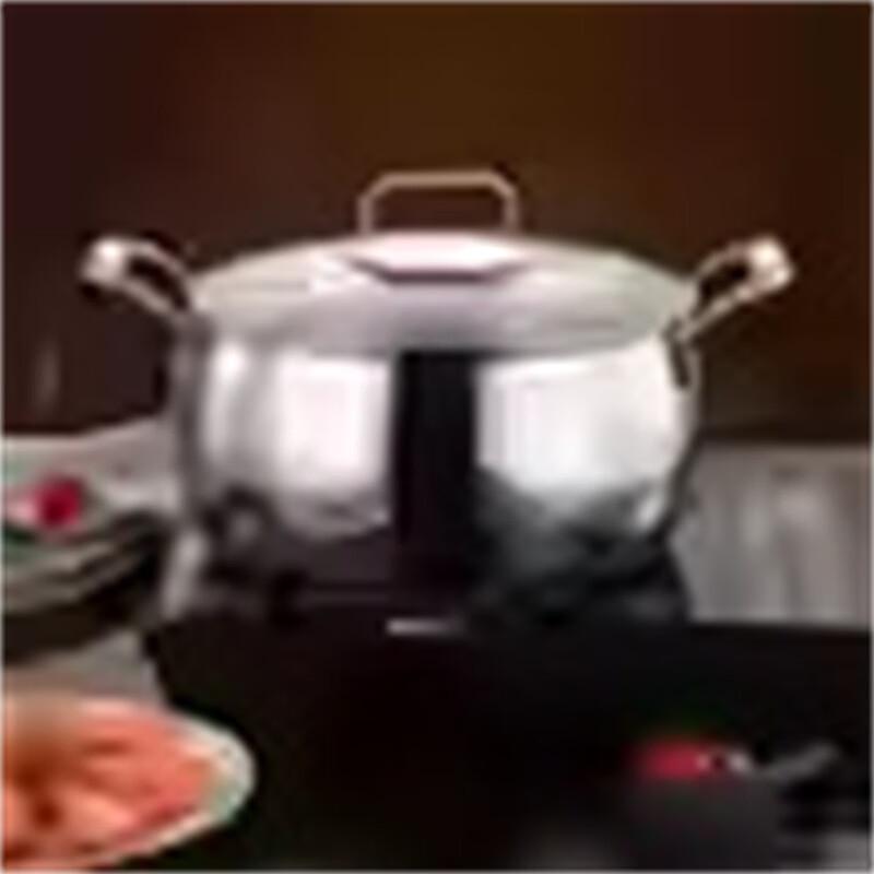 Zhi Shi 304 Stainless Steel 24cm Non-Coated Soup Pot