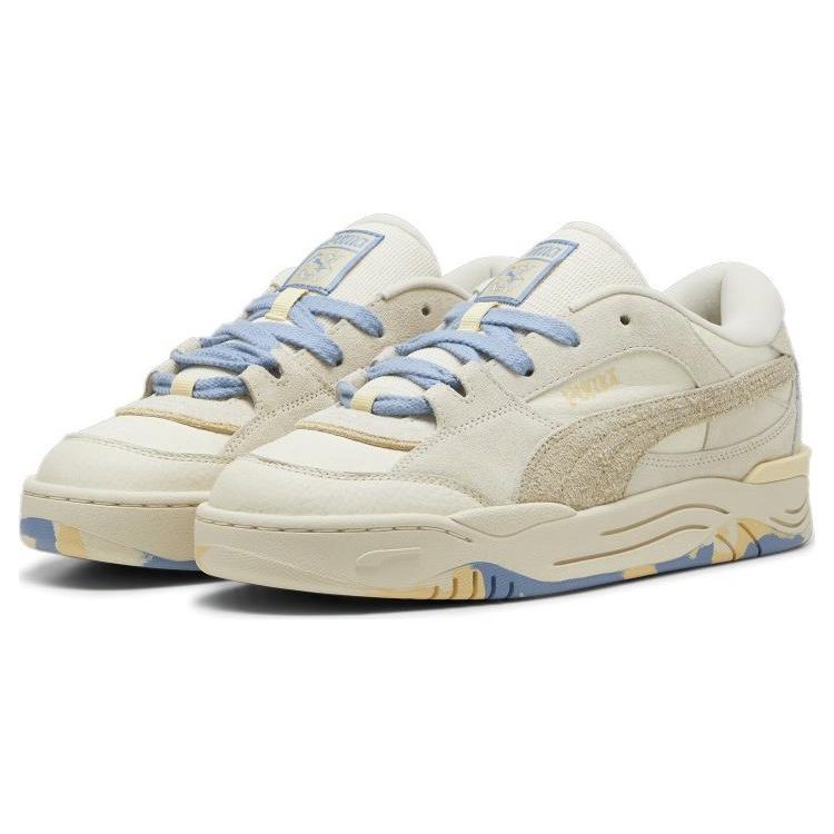 Puma Sneakers Unisex Beige Blu 180 Velluto a Coste Basse 396402-01