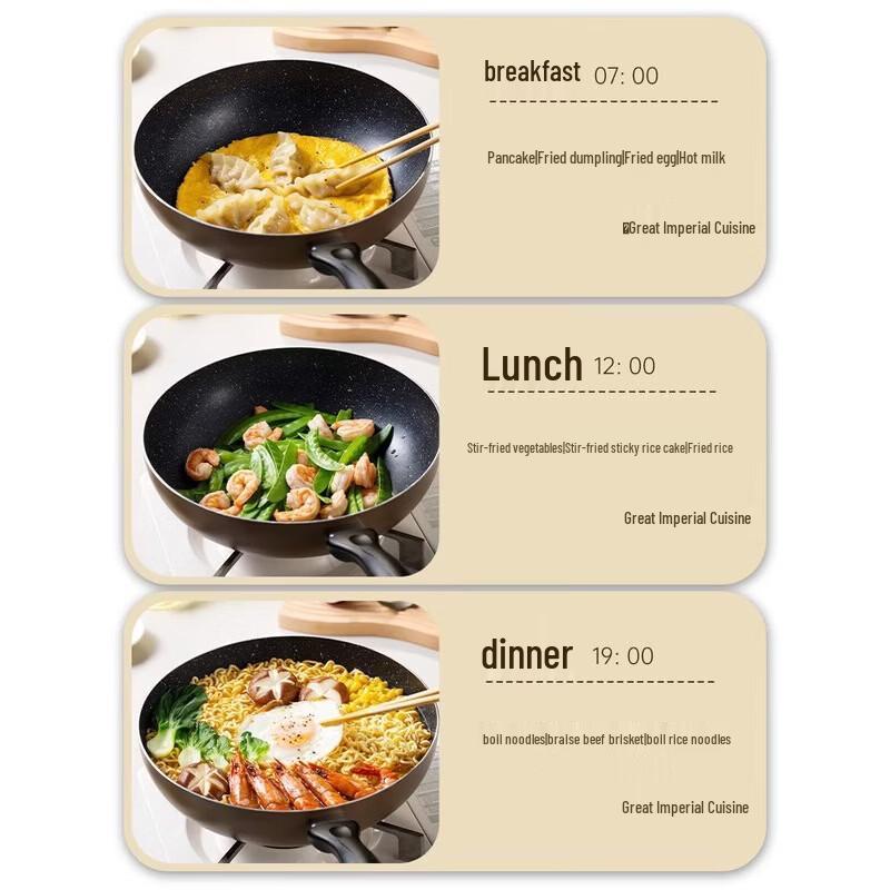 COOKER KING Non-stick Wok