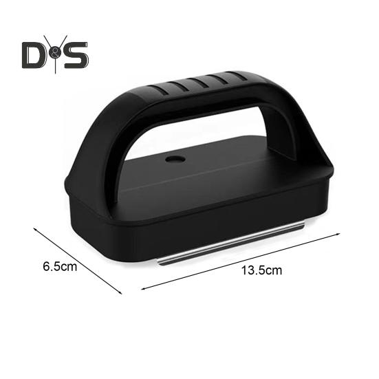 11Pcs Griddle Cleaning Kit Professional Grill Cleaner Tool Set with 2 Handles 1 Scraper 3 Stones And 5 Brushes Heat-Resistant Deep Cleaning Grill