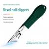Large Anti-Splash Angled Nail Clippers for Thick Toenails - Beak Shape Design