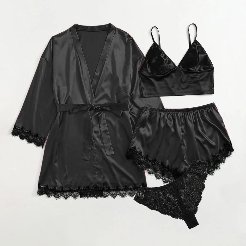 Moda Seksi Gecelik İç Giyim Babydoll İç Çamaşırı Dantelli Gecelik