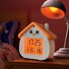 Multifunction AI Voice Smart Alarm Clock Student Learning Voice Control Air Conditioner Night Light Charging