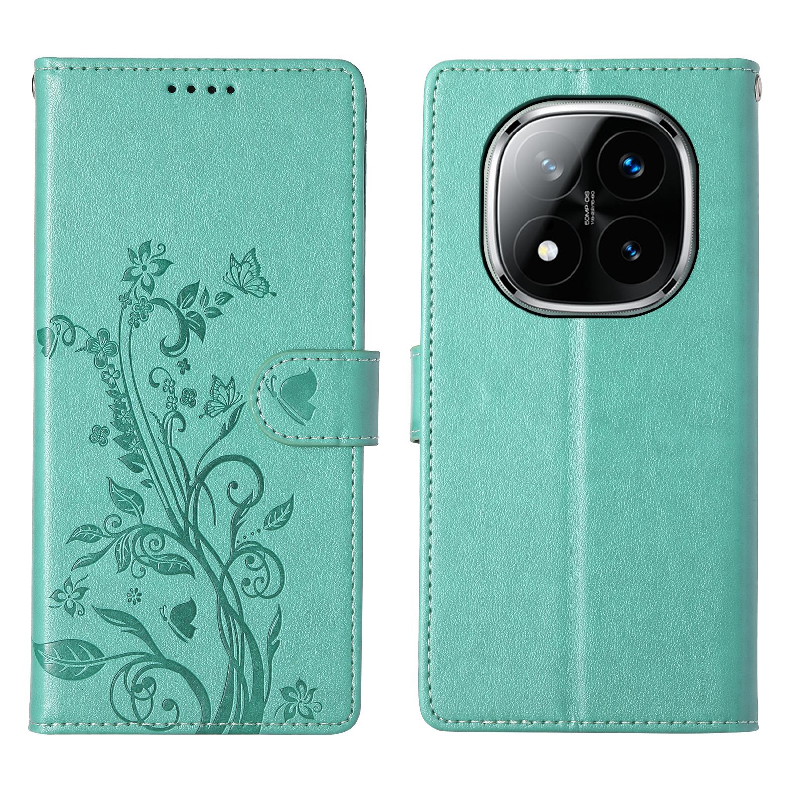 Green PU Leather