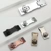 Buckle Burglarproof Cupboard Zinc Alloy Drawer Cabinet Door Lock Keyed Hasp Lock