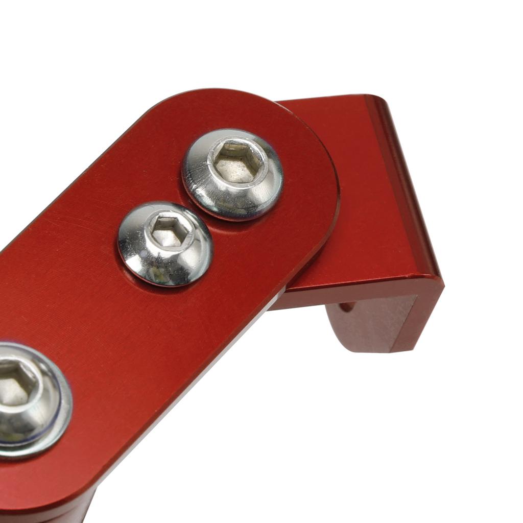 Phone Navigation Bracket Gps Extend Bracket 22Mm Red For Motorbike Motocycle