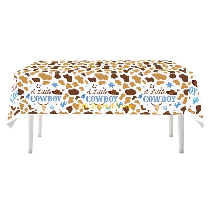 Disposable Horse Party Tableware Set for Western Cowboy Themed Event Birthday D57B