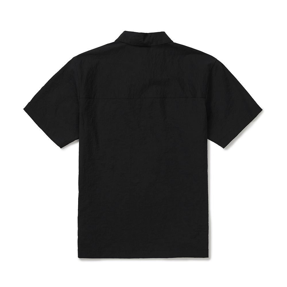 [Snowpeak] Minute Short Sleeve Polo T-shirt Black (S25MMFPS72)