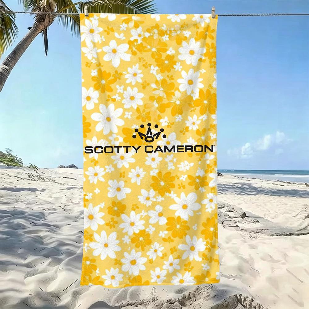Premium S-Scotty CameronS Towel Five-Star Hotel Quality Eco-Friendly Ultra Soft Thick Towels & Beach Towels