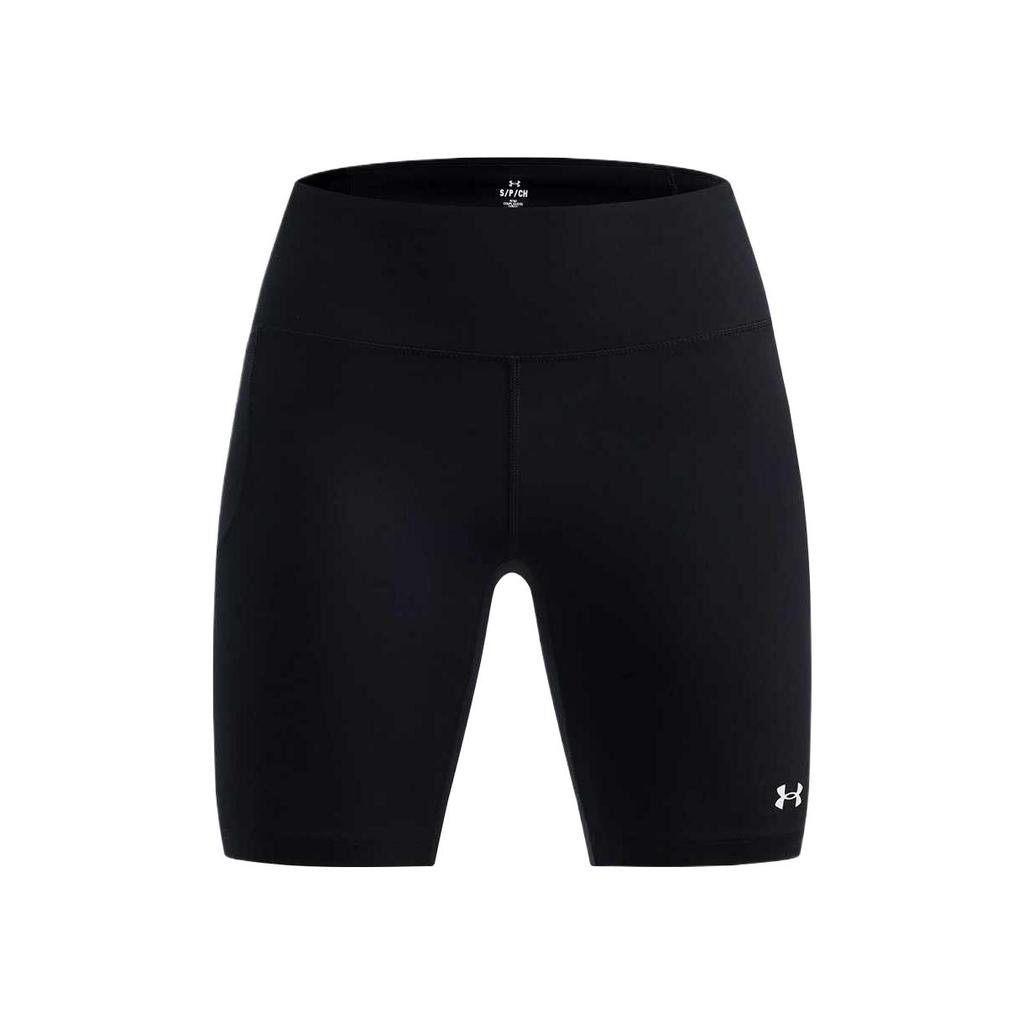 Under Armour Motion UA Comfortable Skin-Friendly Breathable Five-Point Casual Shorts Women Shorts Black 1388646-001
