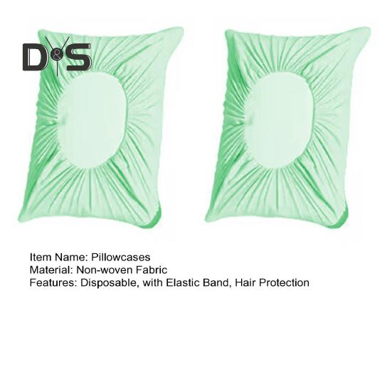 Disposable Pillowcase Solid Color Non-woven Fabric Friction-Free Surface Hair Protection Anti-Wrinkle Pillow Cover Travel Business Trip Hotel Train