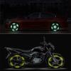 20/40Pcs Car Motorcycle Wheel Reflective Strips Colorful Hub Stickers Car Styling Decal Sticker Auto Moto Decor Decals
