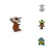 Pokemon 4cm Character Anime Action Toy Figure Model Charmander Cubone Bulbasaur