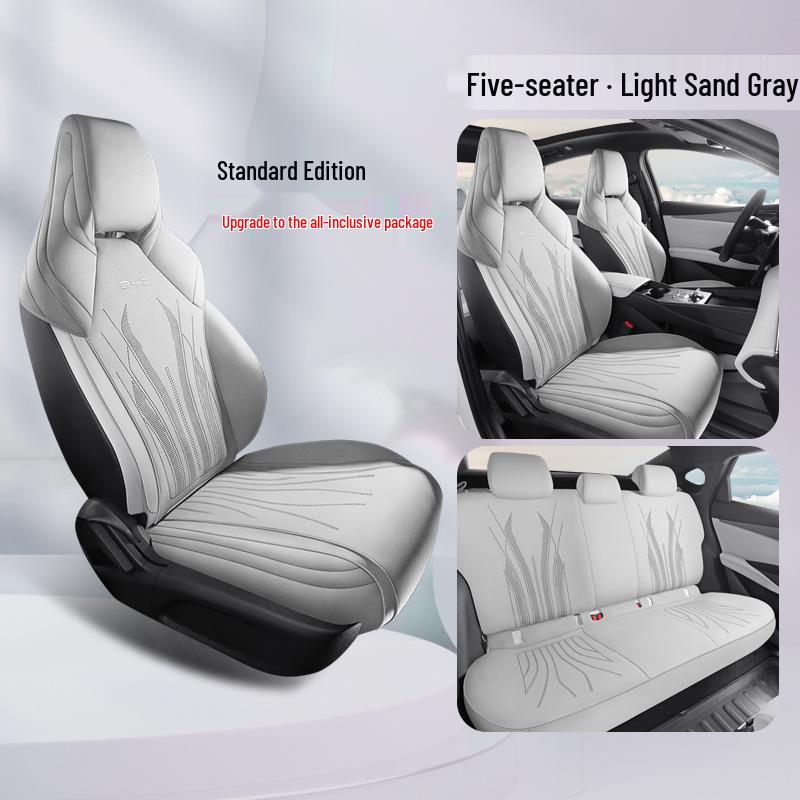 BYD Seal 06 DMI Suede Car Seat Cushion - Full Coverage Saddle Pad Cover