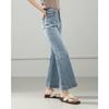 TERRE BLEUE Women's High-Waist Flared Jeans